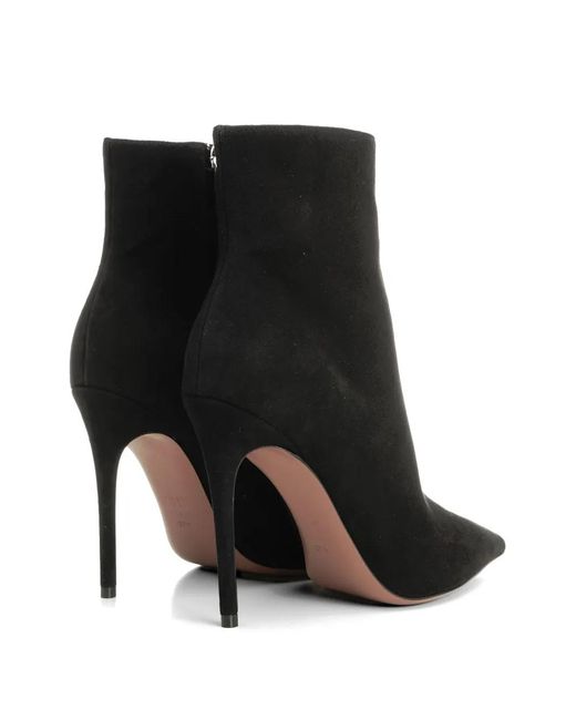Paris Texas Black "Vera" Ankle Boots