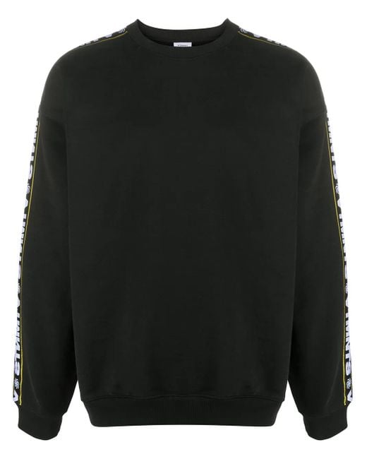 Vetements Black Logo Sleeve Sweatshirt