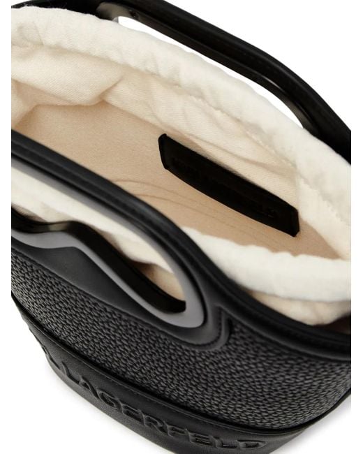 Karl Lagerfeld Black Mini K/Aviator Tasche