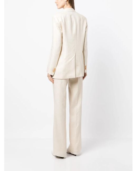 Traje Con Doble Botonadura Tagliatore de color White