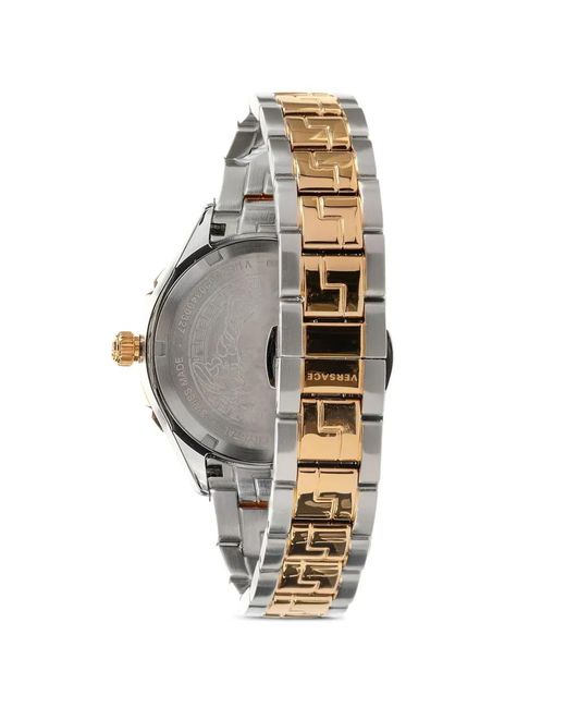 Versace Metallic Greca 36Mm Watch