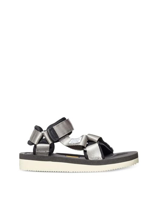 Suicoke White Strap Sandals
