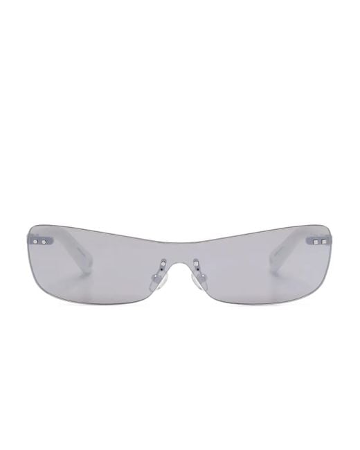 Jacquemus Gray Mirada Sunglasses