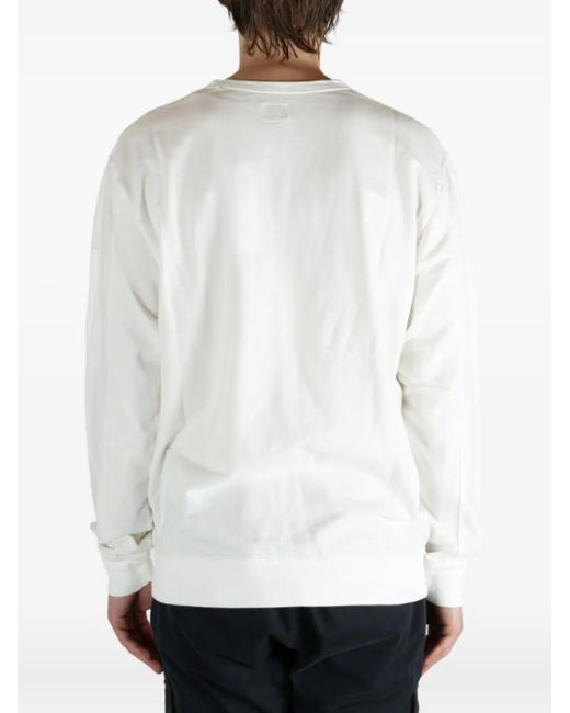 C P Company White Sweatshirts for men