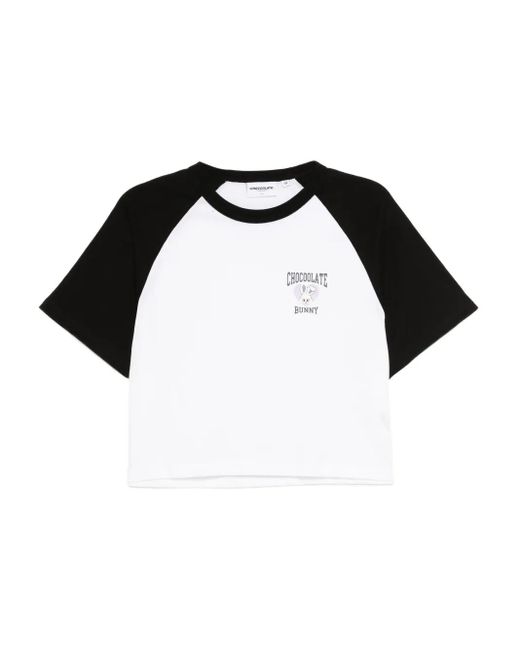 Chocoolate Black Graphic-Printed T-Shirt