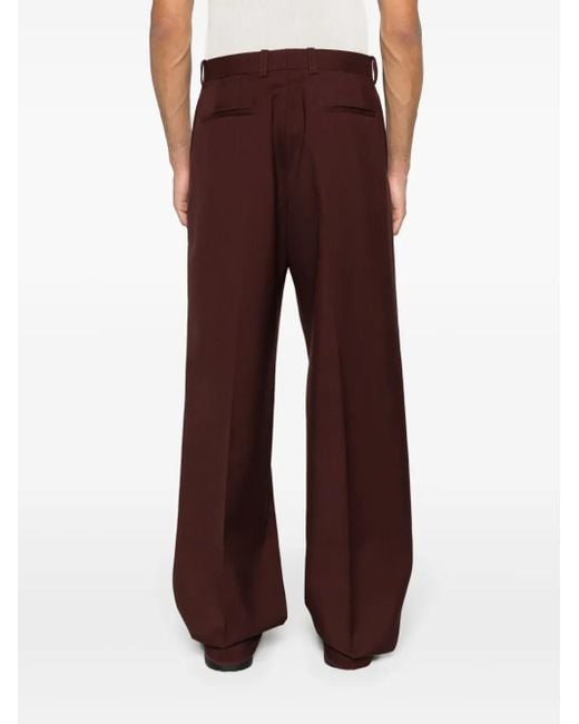 Jil Sander Hose Aus Wolle in Purple für Herren