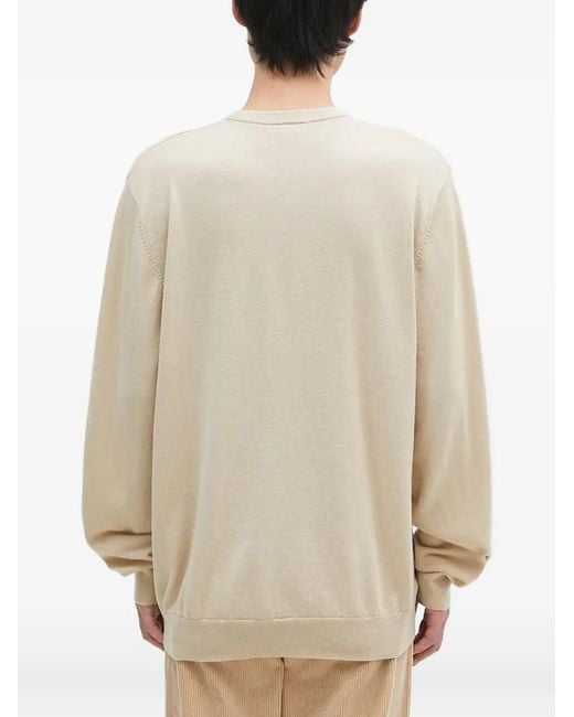 Carhartt Natural Madison Logo Crew-Neck Sweater for men