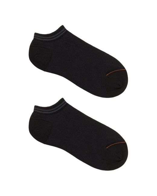 Zegna Black Woven Socks for men