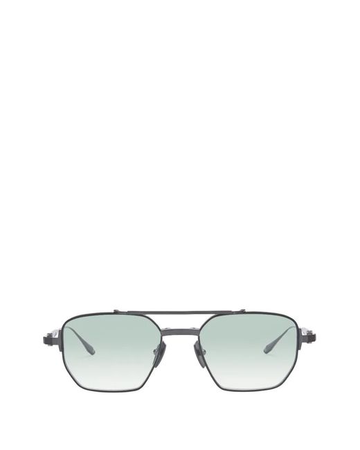 Akoni Metallic Lunettes De Soleil Géométriques Proteus