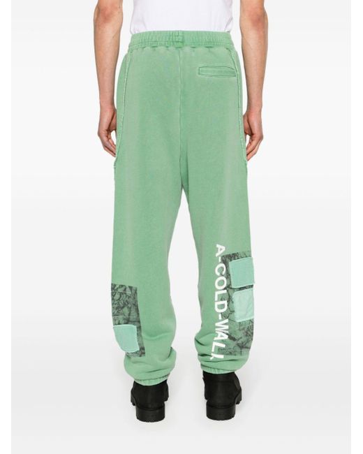 A_COLD_WALL* Green Cubist Cotton Track Pants for men