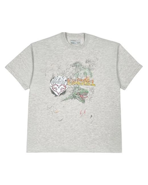 メンズ DOMREBEL Conflict Tシャツ Gray