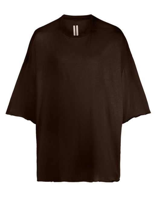 T-shirt Tommy en coton Rick Owens pour homme en coloris Brown