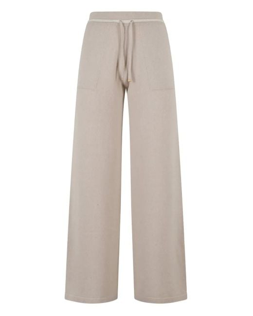 Eleventy Gray Gerade Hose mit Kordelzug