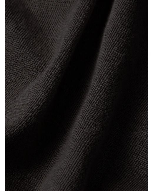 Zegna Black Cotton Polo Shirt for men