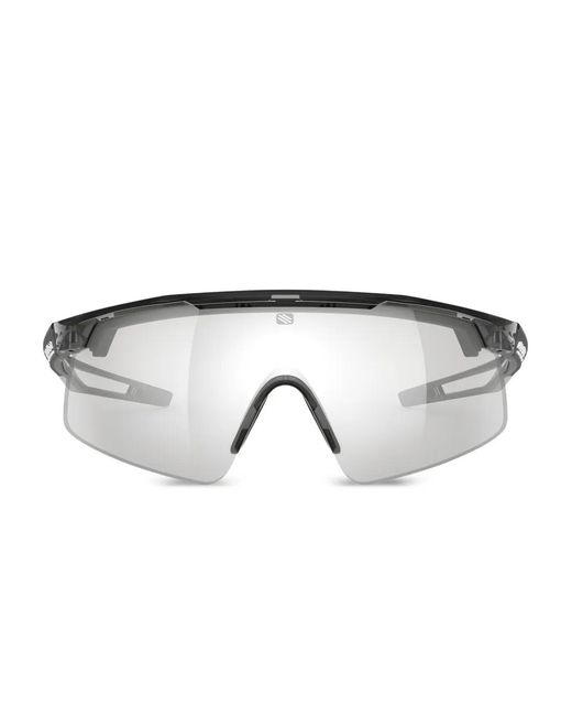 Rudy Project Black Turbolence Shield-Frame Sunglasses