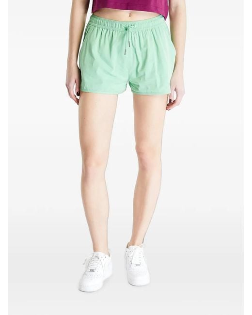 Daily Paper Green Portia Drawstring-Waist Shorts