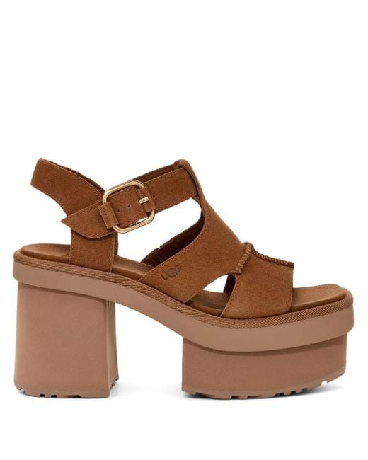 Ugg Brown New Heights Sandals