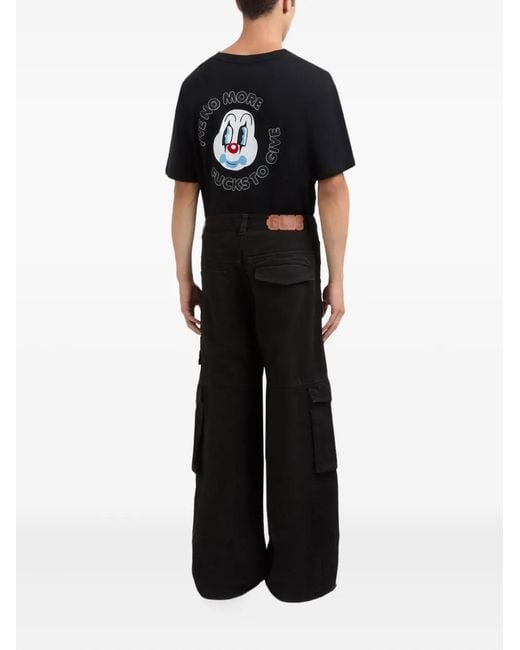 Gcds Black Ultracargo Trousers