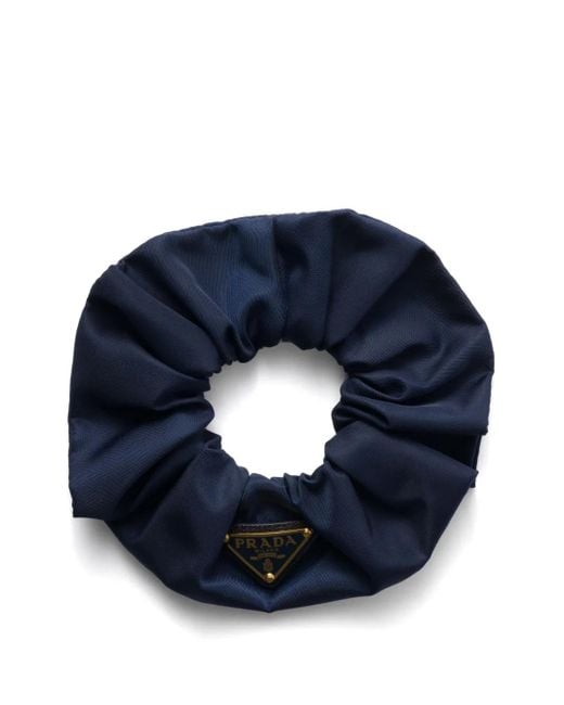 Prada Blue Re-Nylon Scrunchie