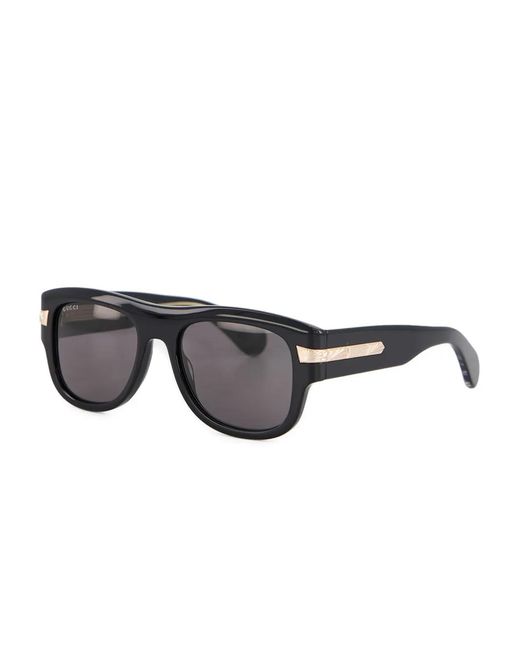 Gucci Black Square-Frame Sunglasses for men