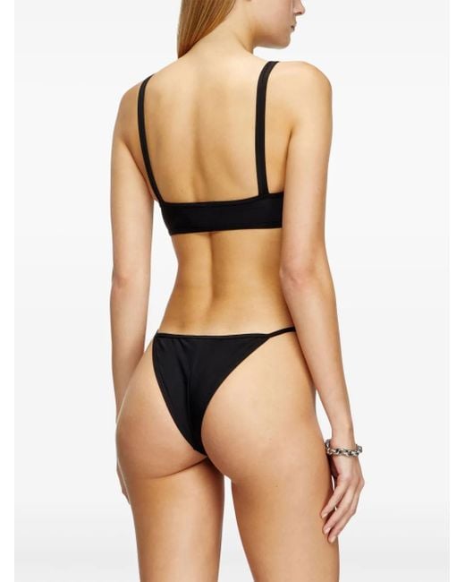 DIESEL Black Camille Bikini Bottom