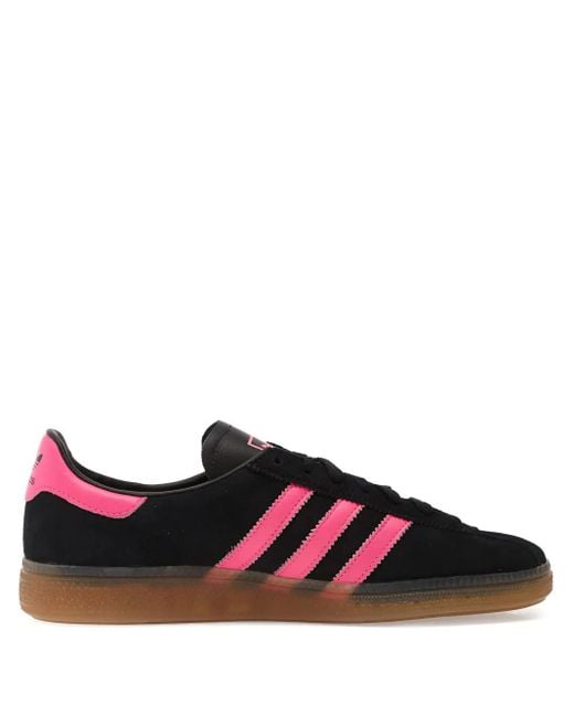 Adidas Black Muenchen Low-Top Sneakers