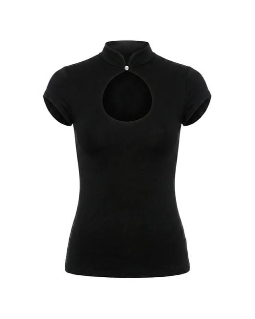 Axel 113 Black Khy Bcut-Out T-Shirt