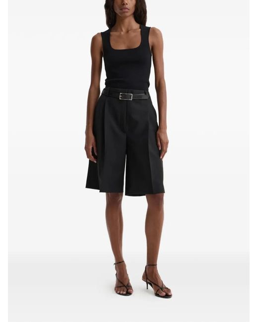 Rohe Black Knitted Bustier Top