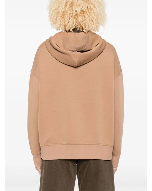 Hoodie À Fermeture Zippée Max Mara en coloris Natural