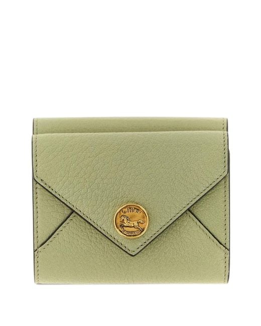 Chloé Green Small Envelope Tri-Fold