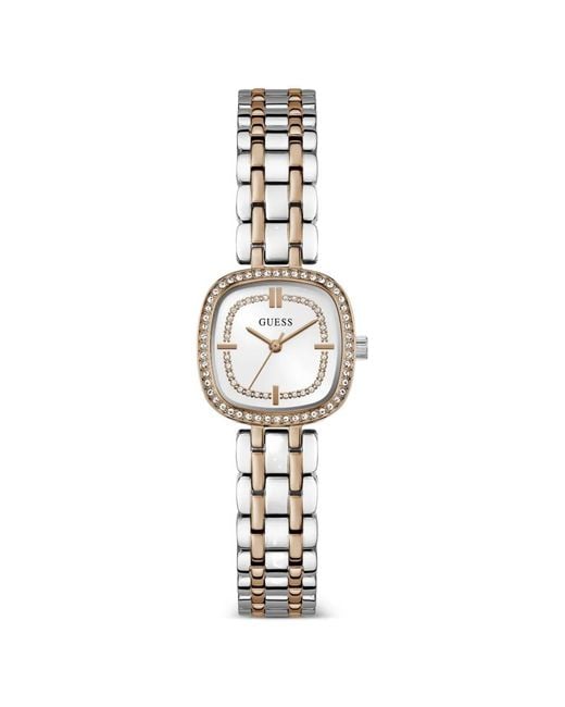 Guess White Hazel 25Mm Watch