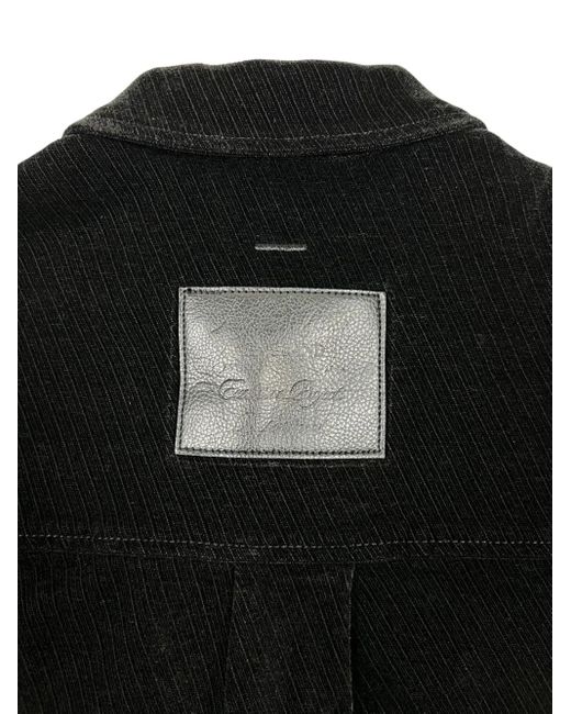 Only the Blind Blue Corduroy Pocket Shirt for men