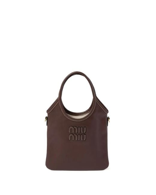 Miu Miu Brown Borse Softy