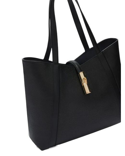 Furla Black Große Goccia Tote Bag