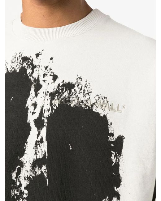A_COLD_WALL* Black Spray-Paint Cotton Sweatshirt for men