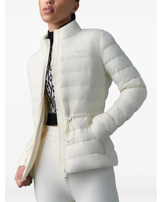 Mackage White Jacyey-City Drawstring Jacket
