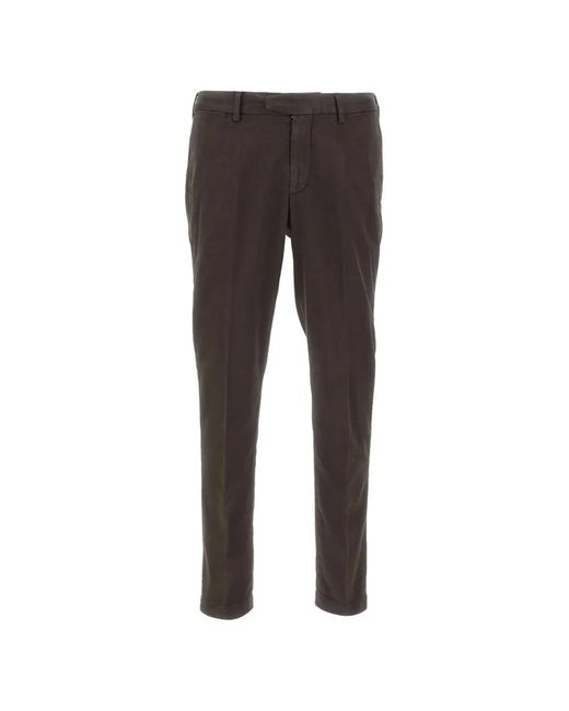 Pantalones con cierre oculto Devore de hombre de color Gray