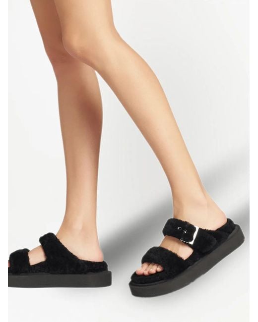 Giuseppe Zanotti Black Jolanda Winter Sandals