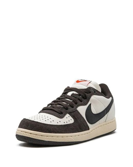 Nike Black Terminator Low "Velvet" Sneakers