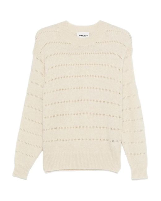 Isabel Marant White Yona Jumper