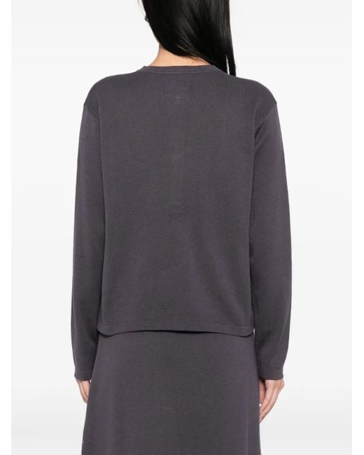 SPORT b. by agnès b. Blue Cardigan mit Logo