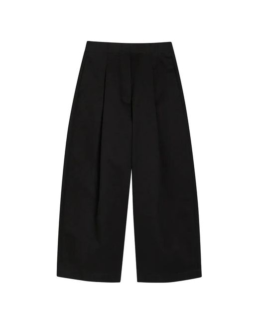 Studio Nicholson Black Dordoni Pleated Trousers