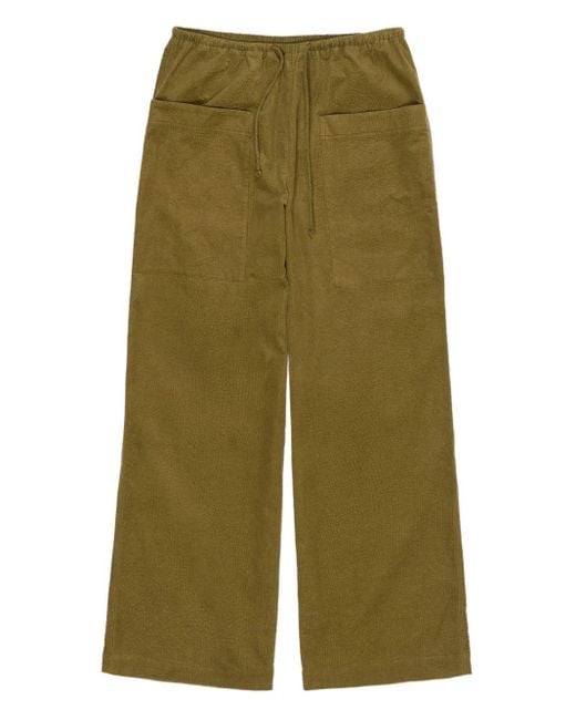 Bimba Y Lola ドローストリング コーデュロイパンツ Green