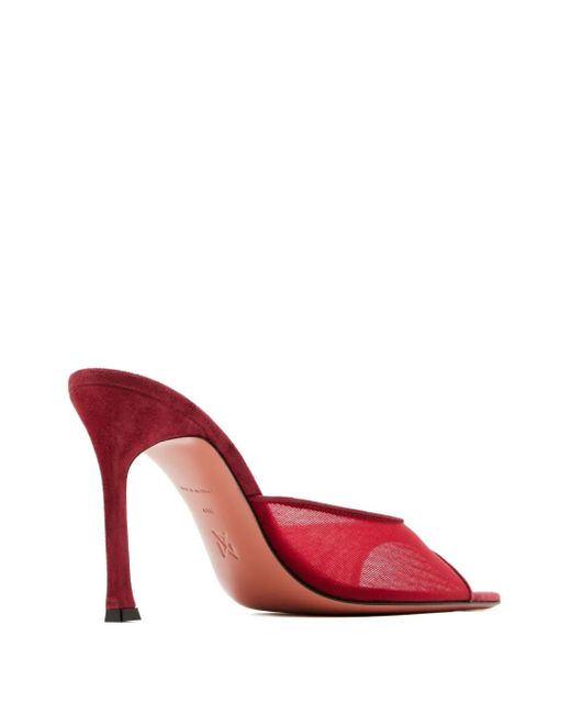 AMINA MUADDI Red 95Mm Alexa Sandals