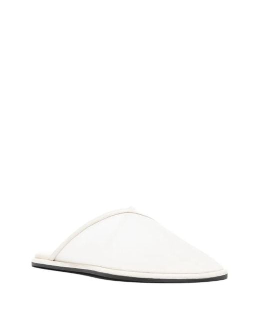 Neous White Atik Mesh Mules