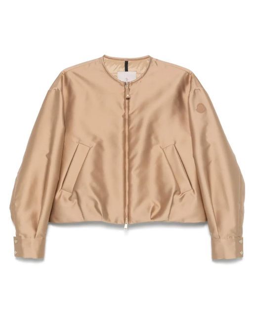 Moncler Natural Maupa Bomber Jacket