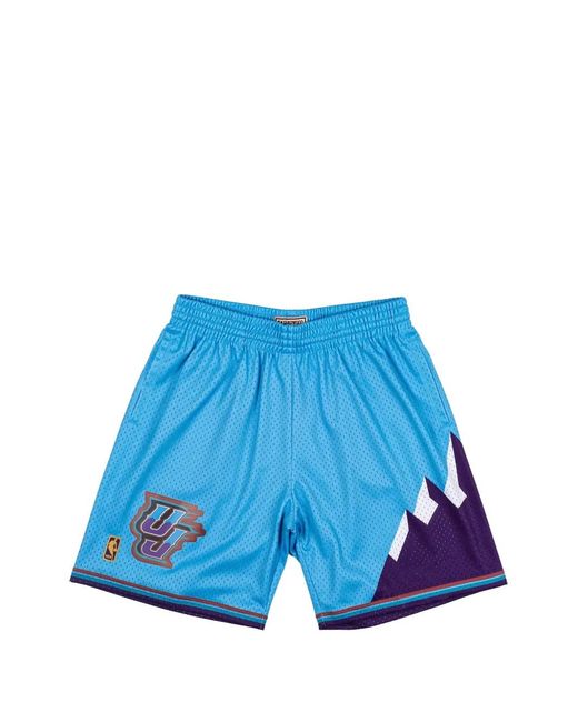 Mitchell & Ness Blue Nba Reload Swingman Shorts for men