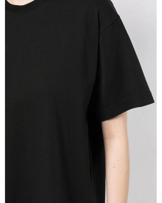 Totême  T-Shirt Met Ronde Hals in het Black