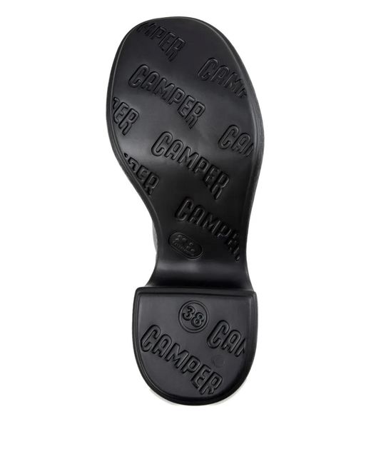 Camper Black Thelma Buckle-Fastening Sandals