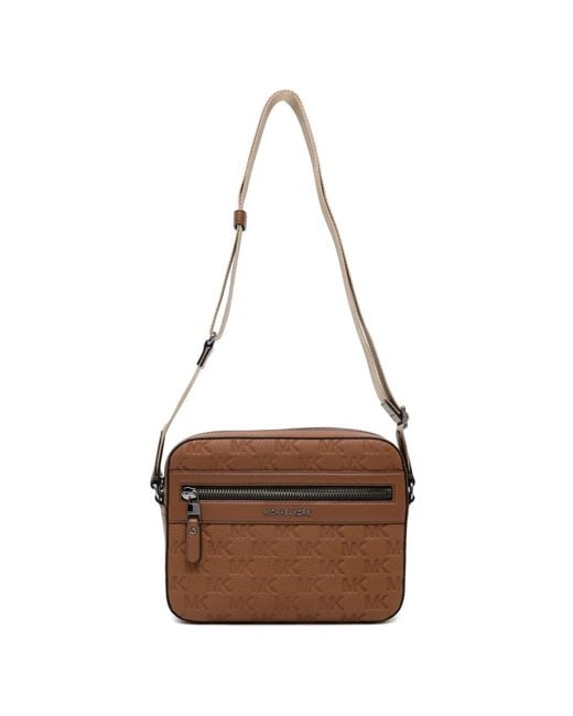 Michael Kors Brown Jet Set Messenger Bag for men